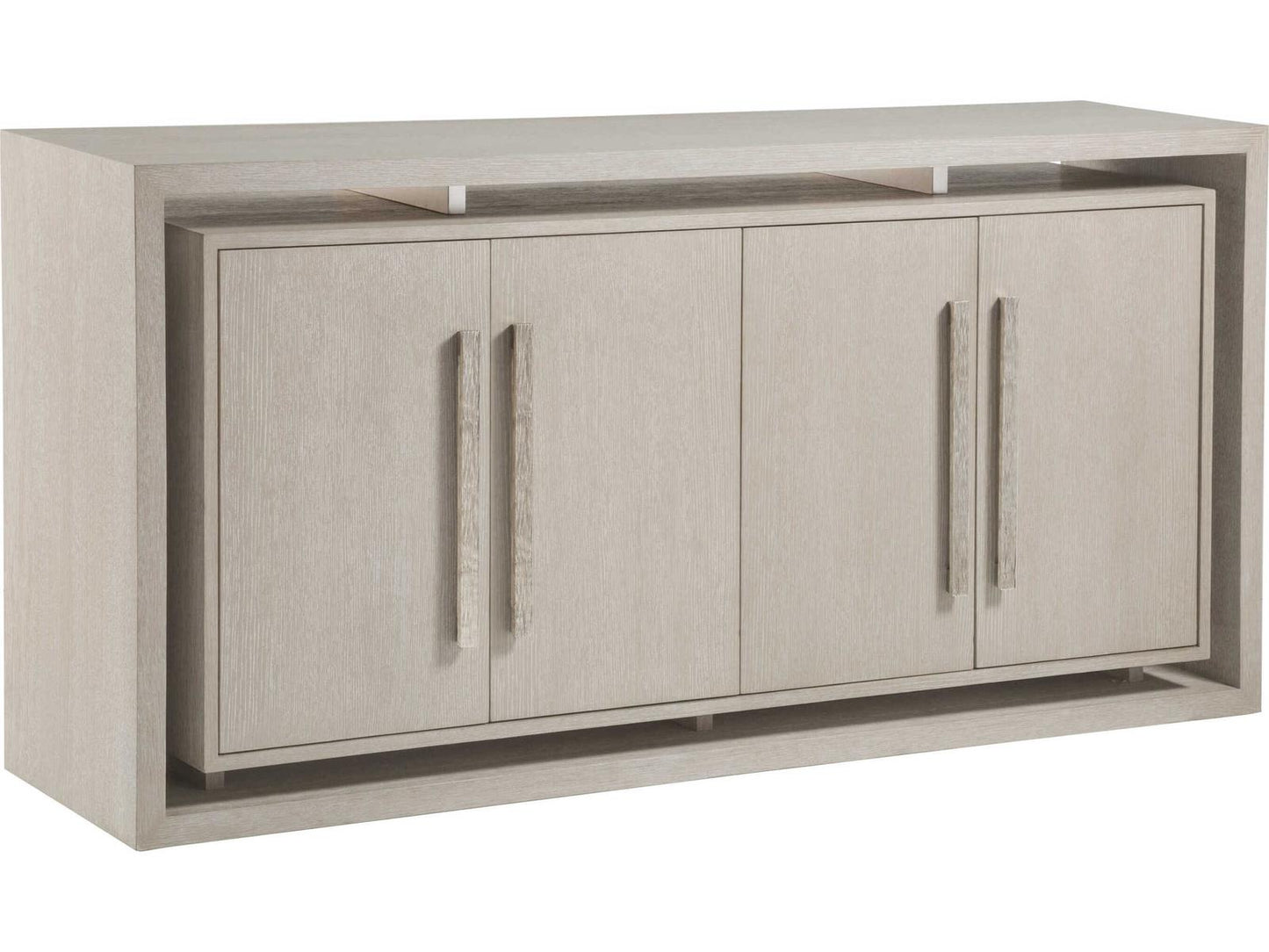 Home Mar Monte 68-Inch Media Console Buffet in Champagne Taupe Oak