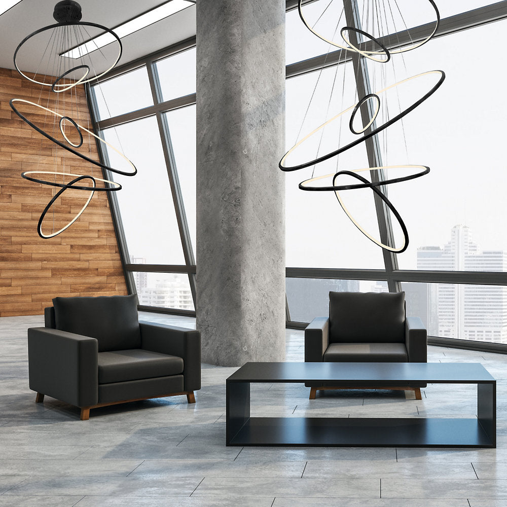 Aria Vertical LED Chandelier