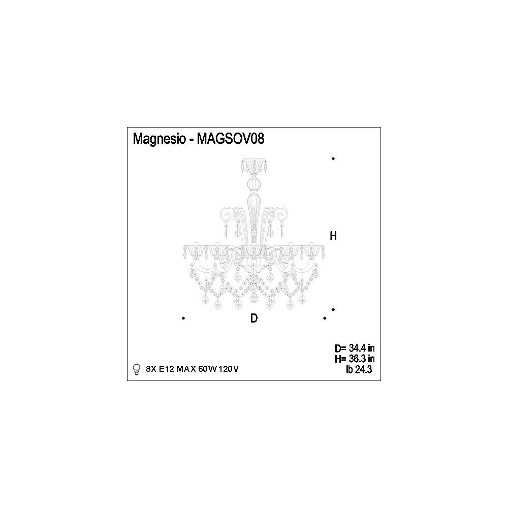Magnesio Chandelier