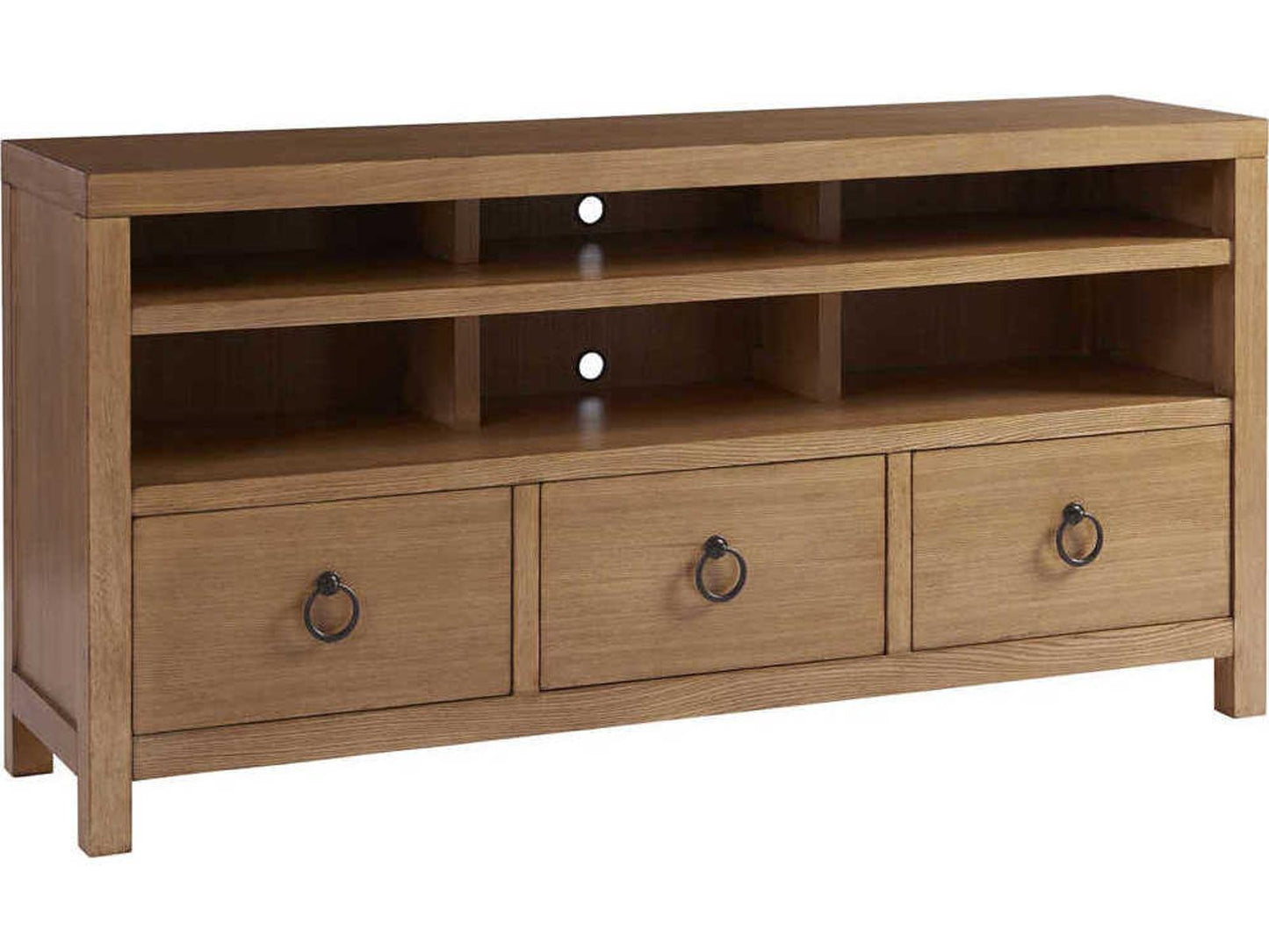 Newport Promontory Media Console in Sandstone Finish