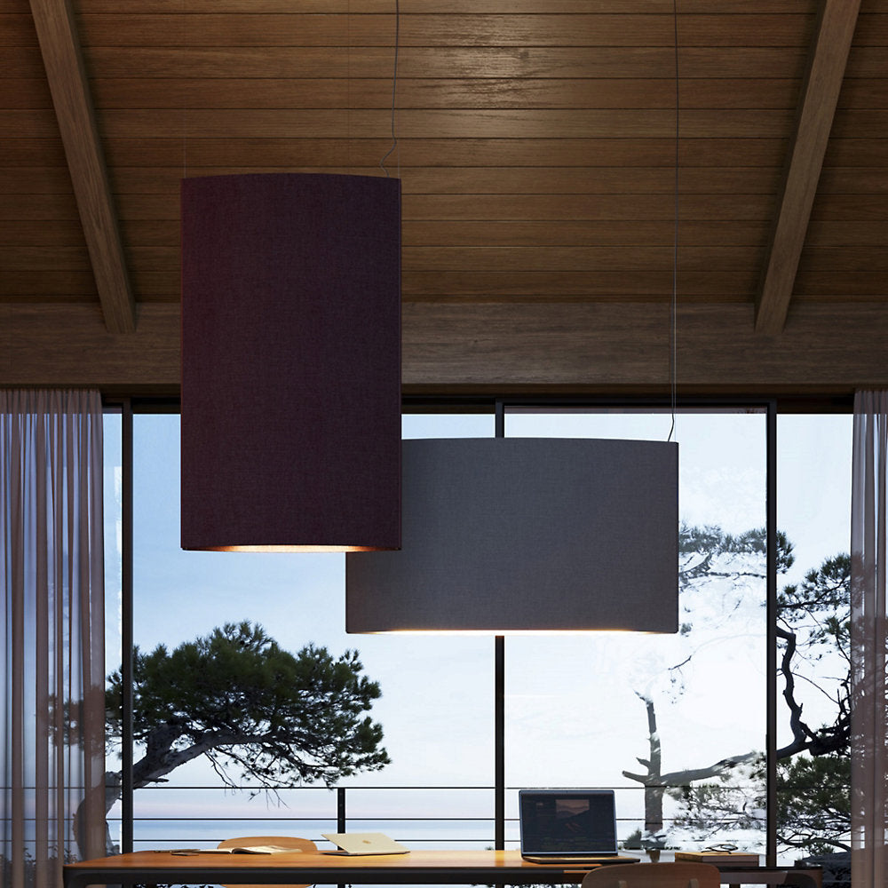 Noren LED Vertical Rectangular Pendant