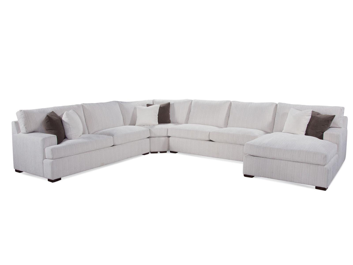 Cambria 4-Piece Modular Upholstered Chaise Sectional