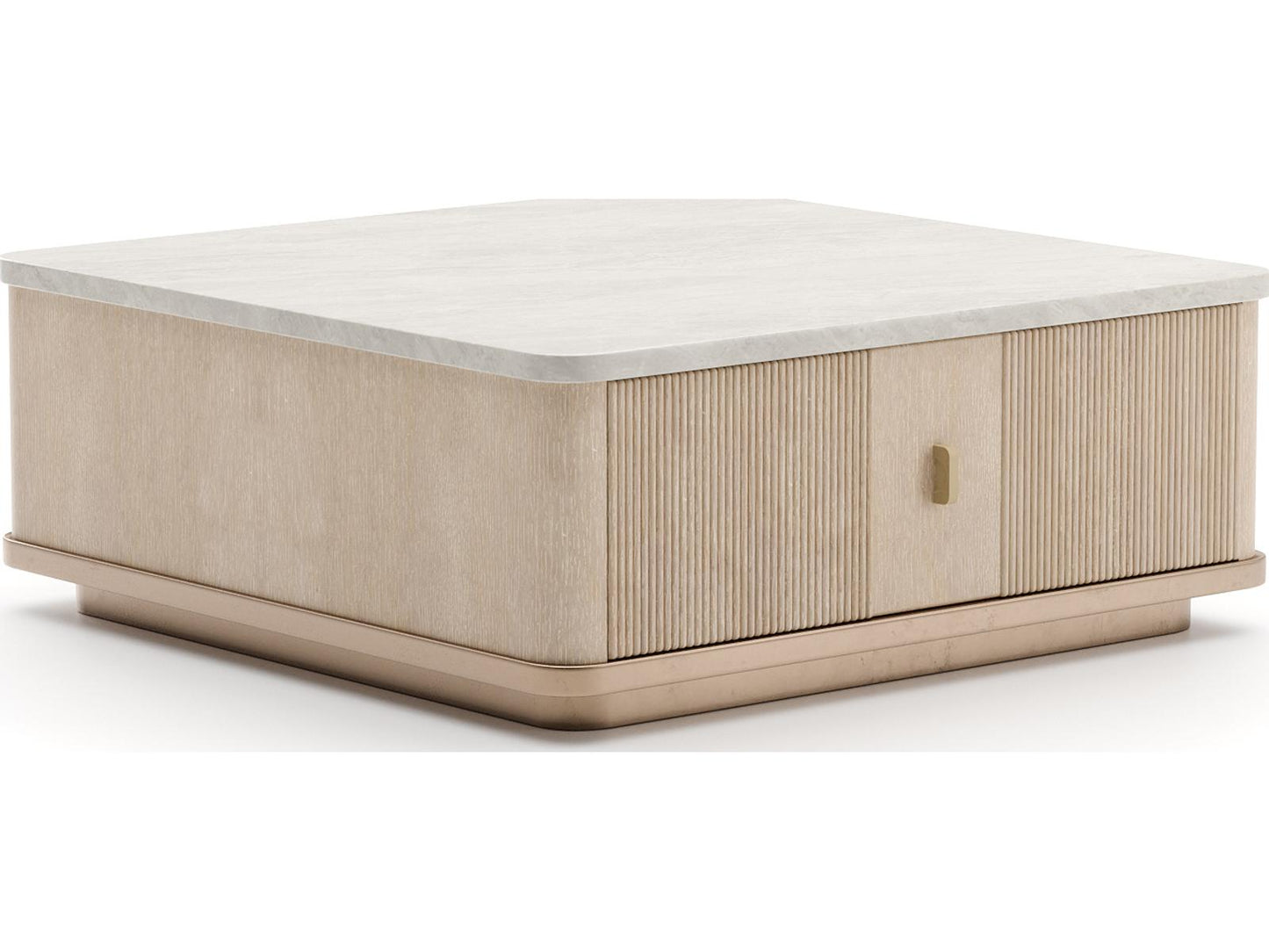 Rhythm Rectangular Steel Coffee Table