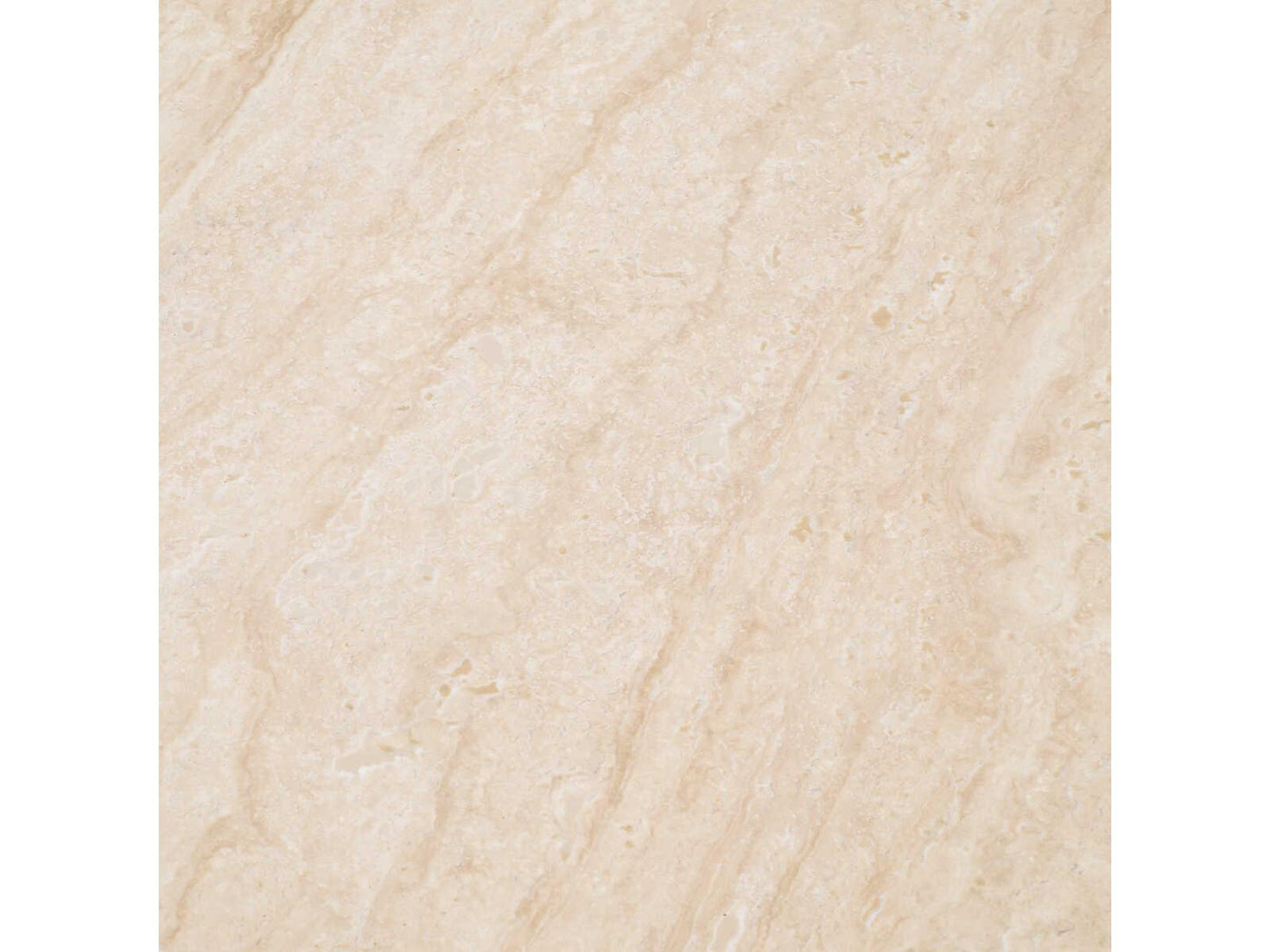 Larino L Travertine Triangular Side Table