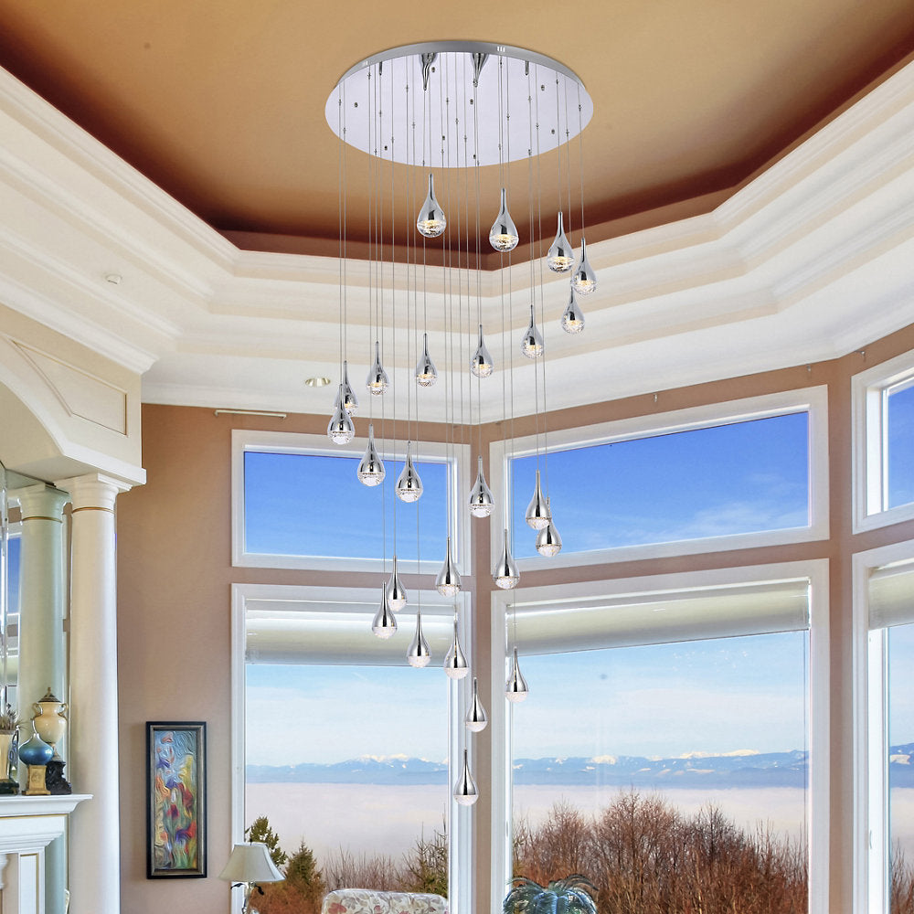 Amherst Large Multi Light LED Pendant