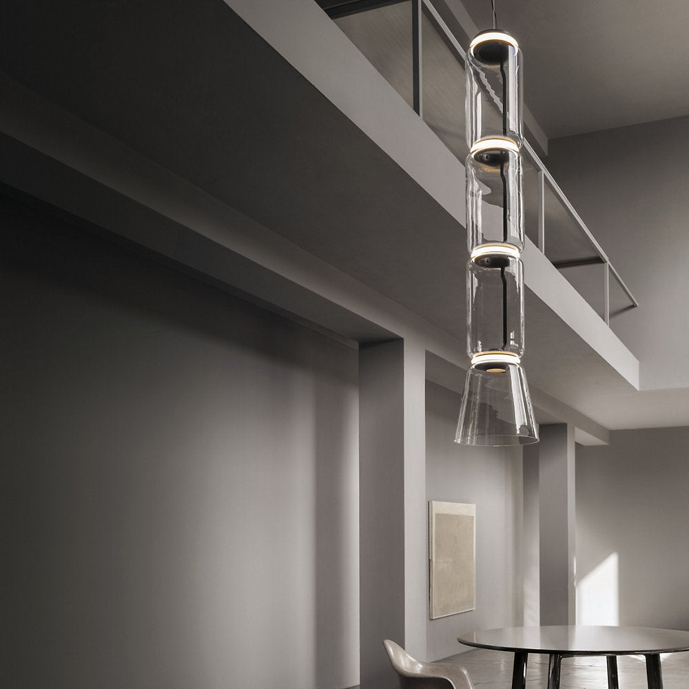 Noctambule Low Cylinder and Cone LED Pendant