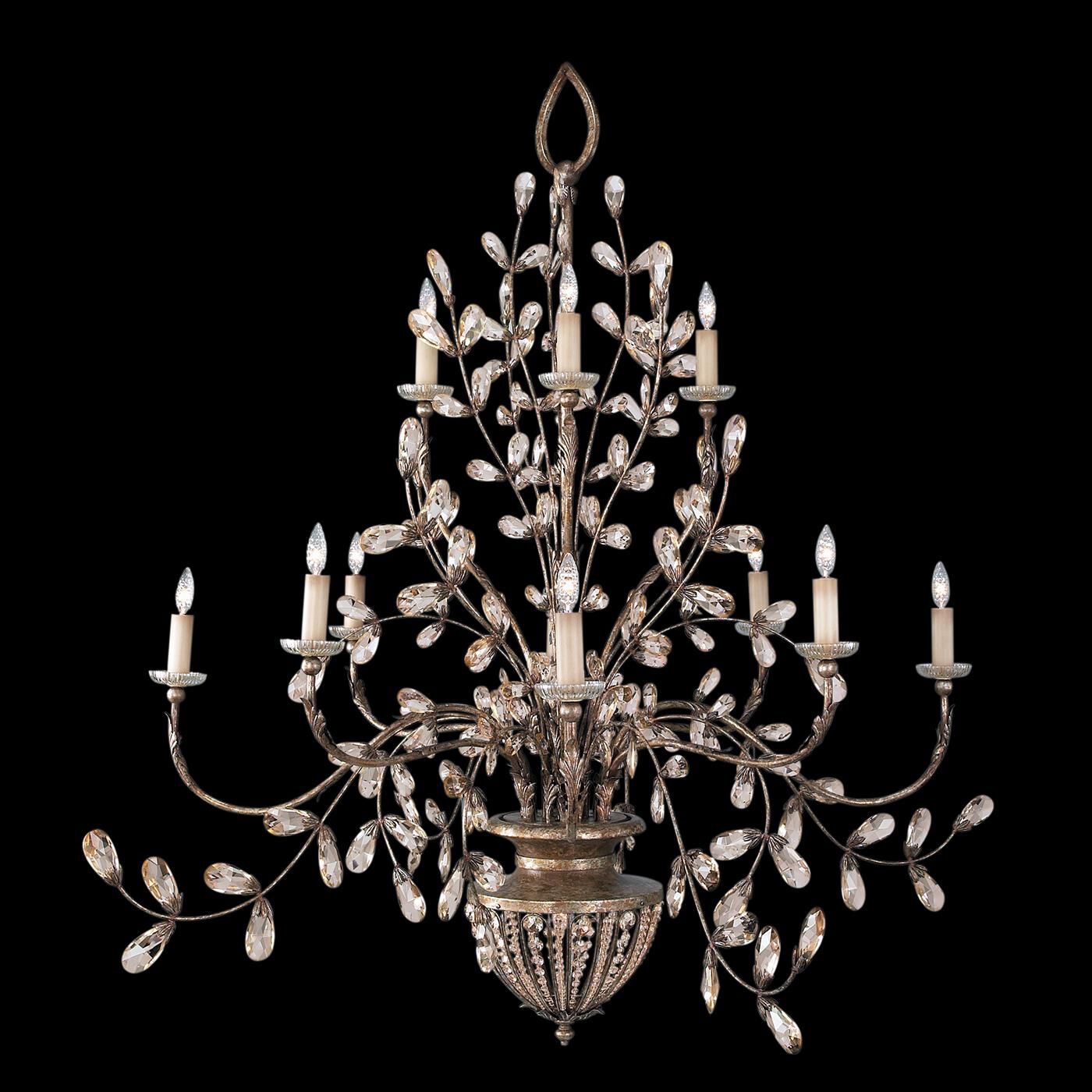 Fine Art Lamps A Midsummer Nights Dream 70 Inch 12 Light Chandelier Cp25354