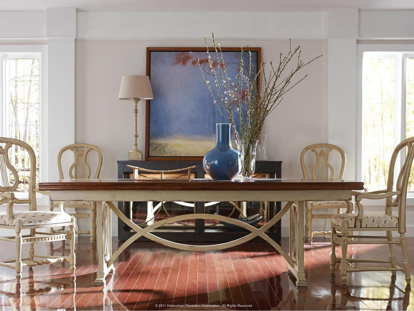 Tribeca Rectangular 90-Inch Wood Dining Table