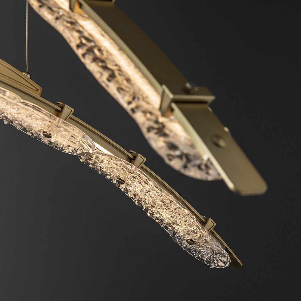 Glissade Double LED Pendant