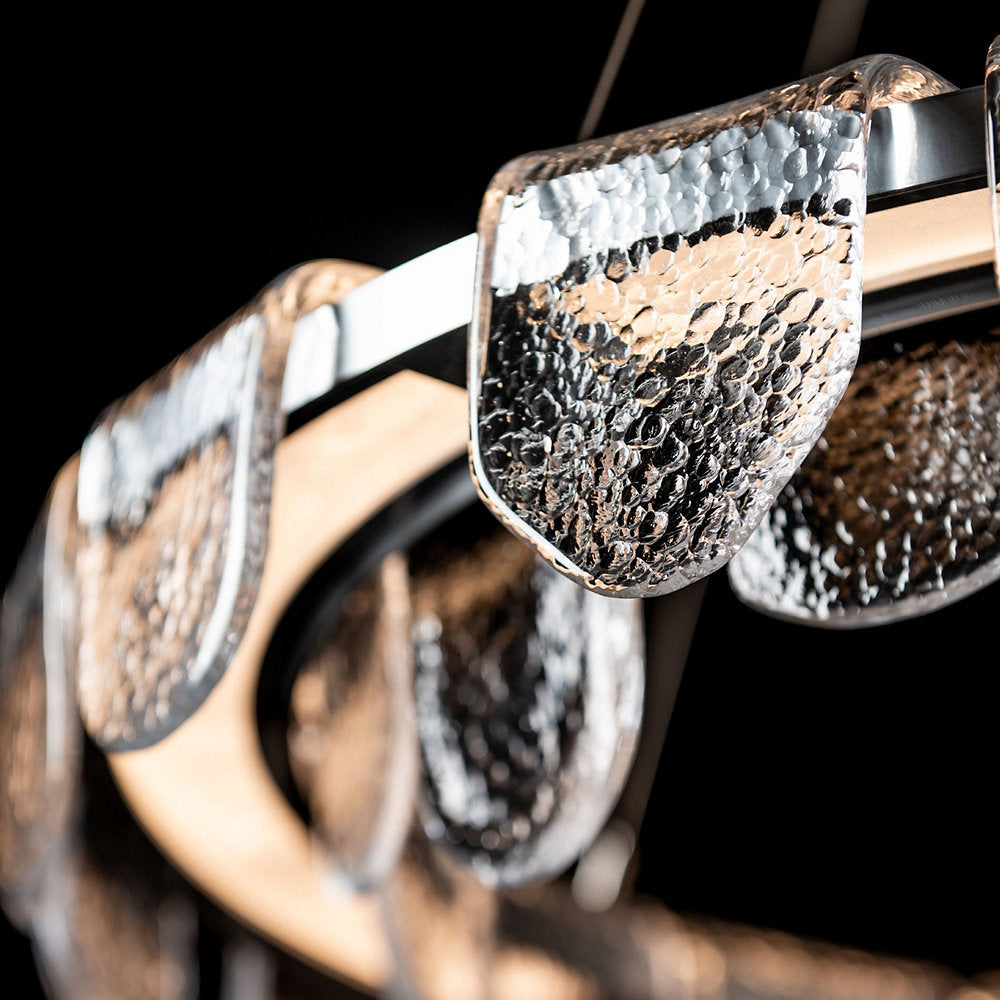 Riverbed Circular LED Pendant
