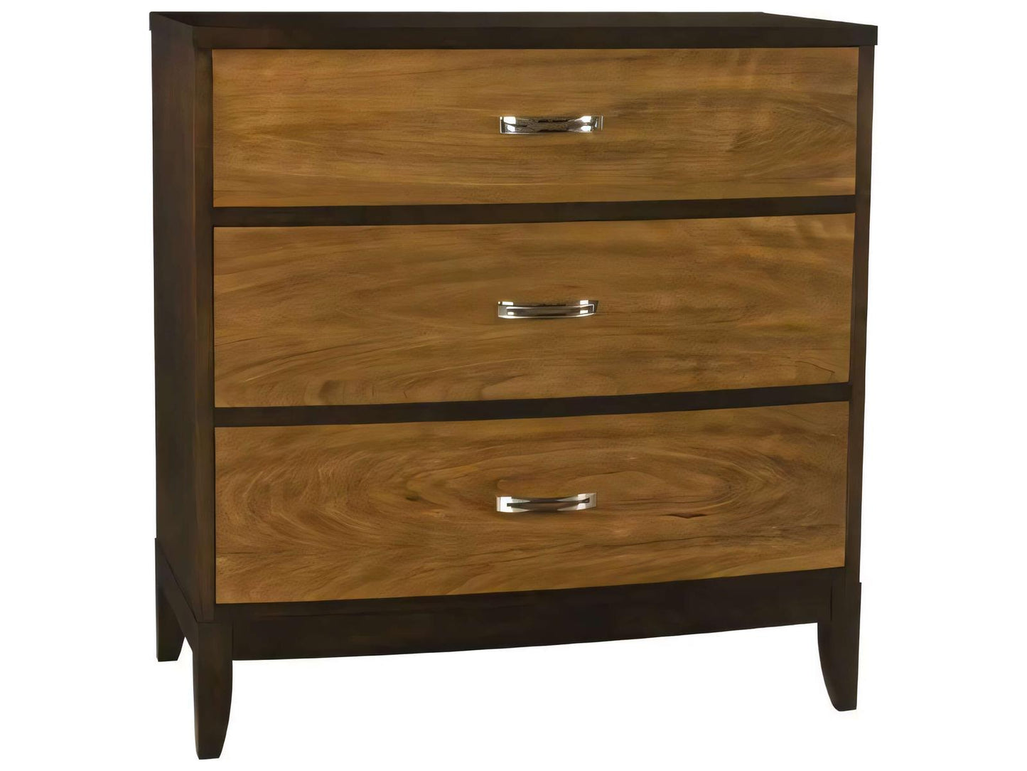 Bowfront 3-Drawer Dresser