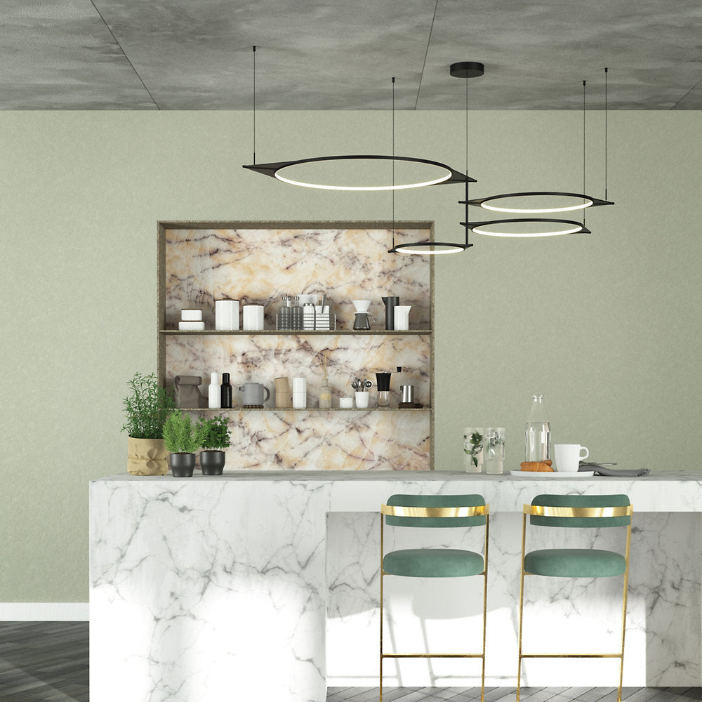 Serif LED Large Chandelier