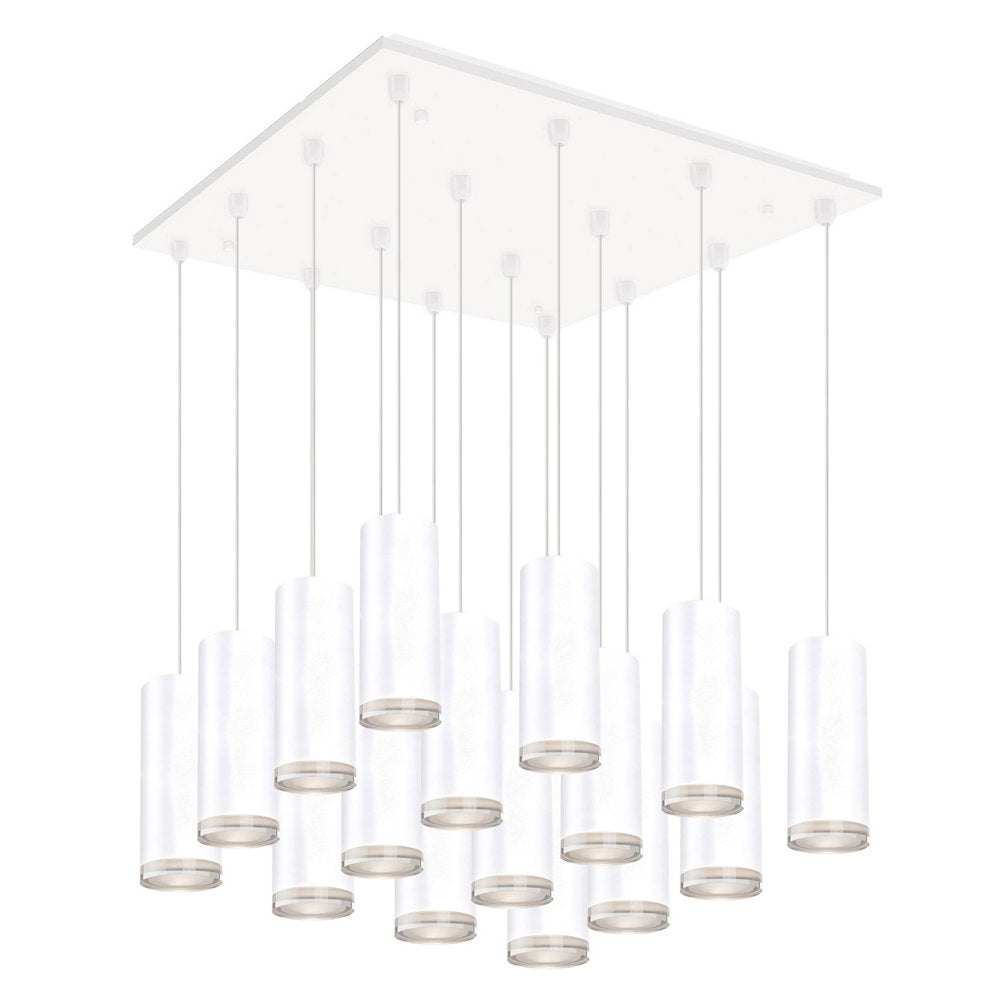 Cameo Square LED Multi Pendant