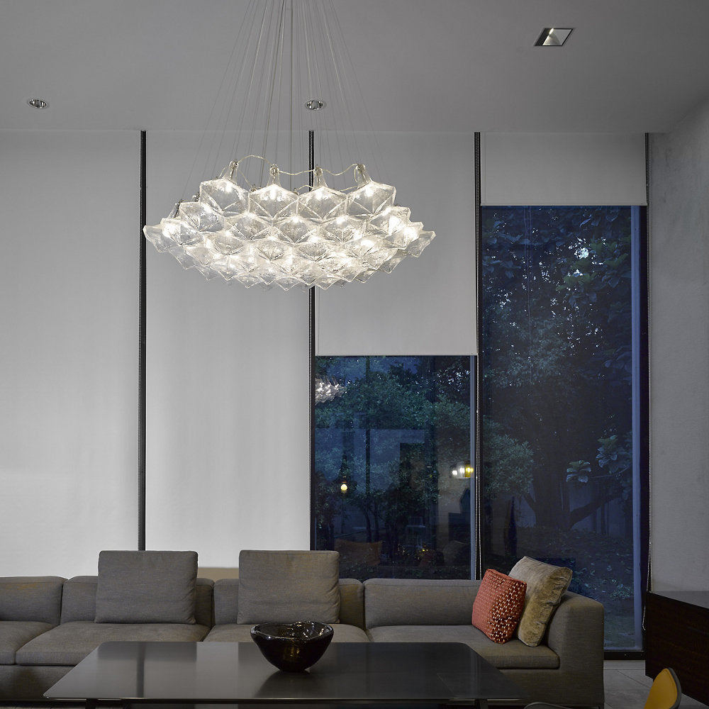 Facet Chandelier