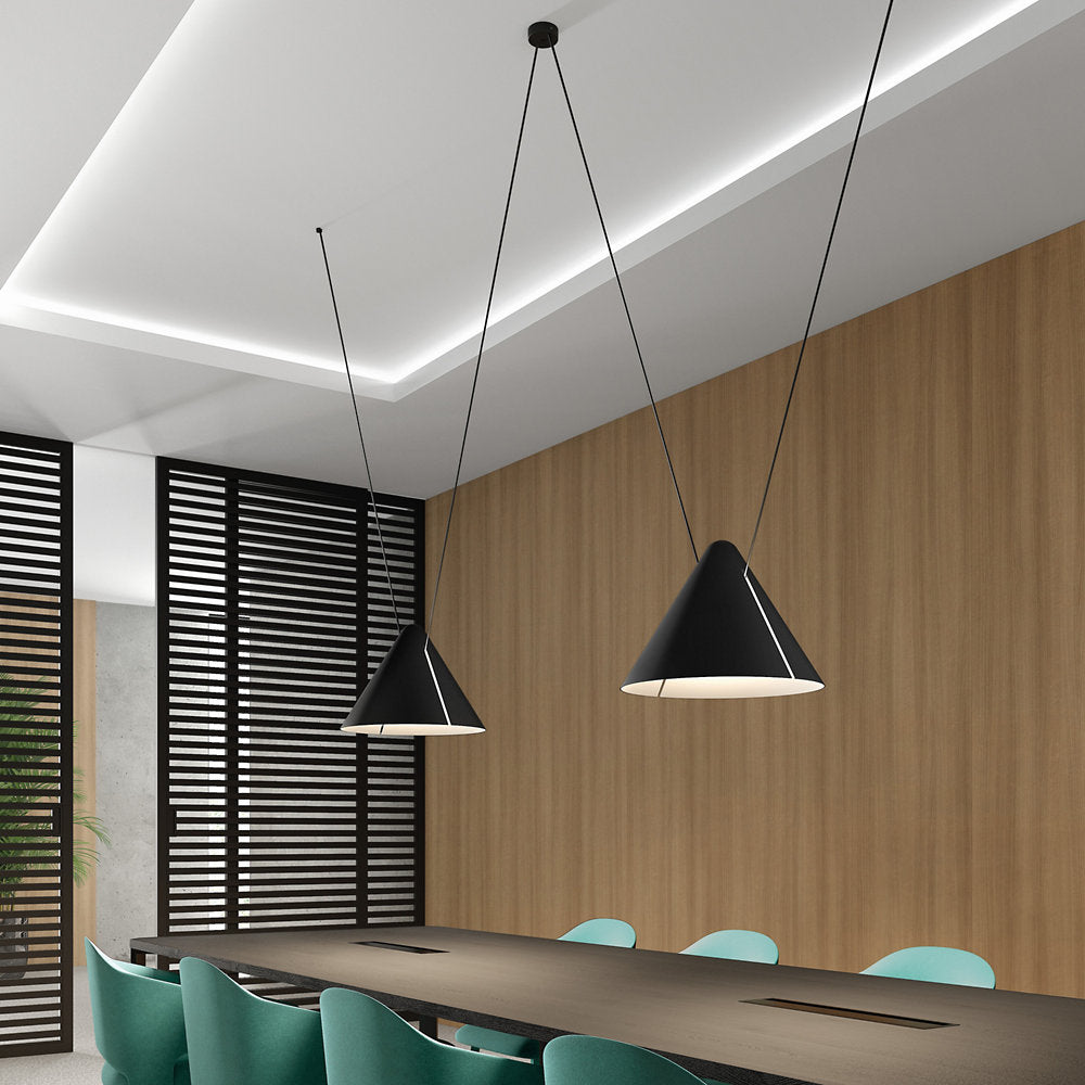 Super Attic Lateral Cone Pendant