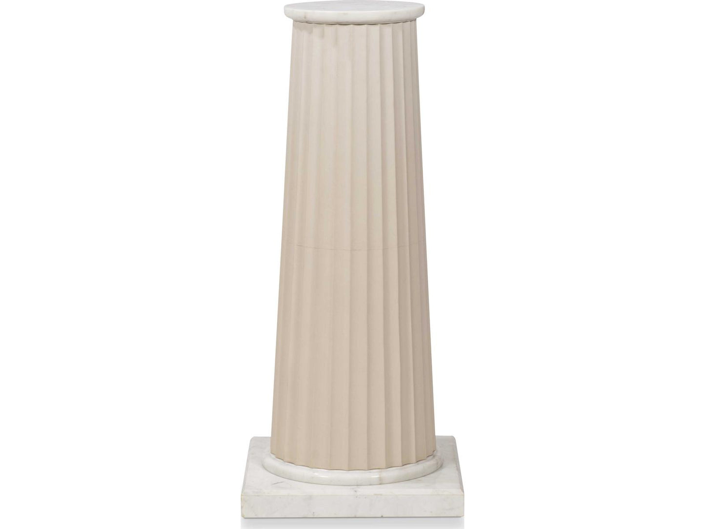 Mg Round Stone End Table