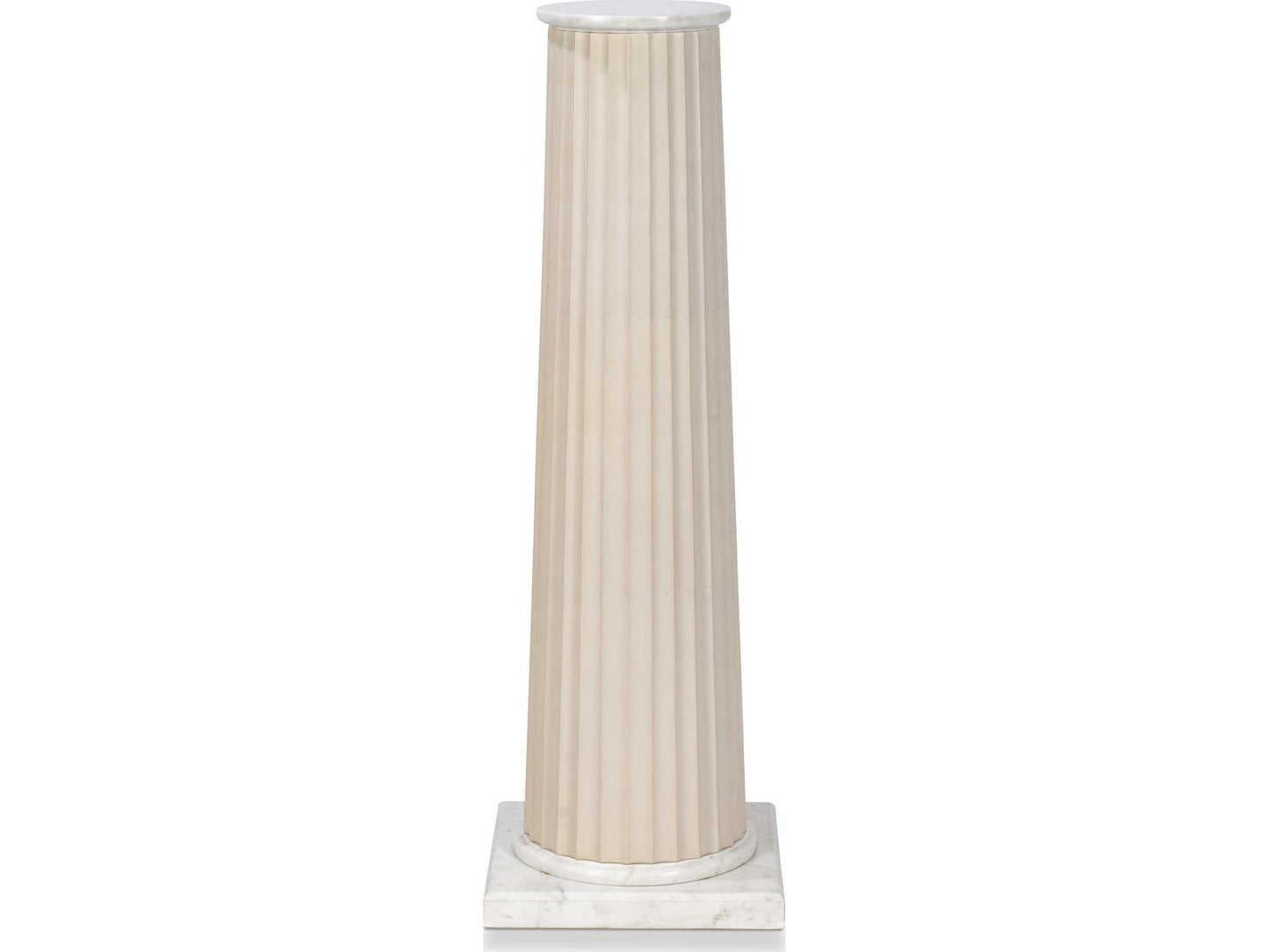 Mg Round Stone End Table