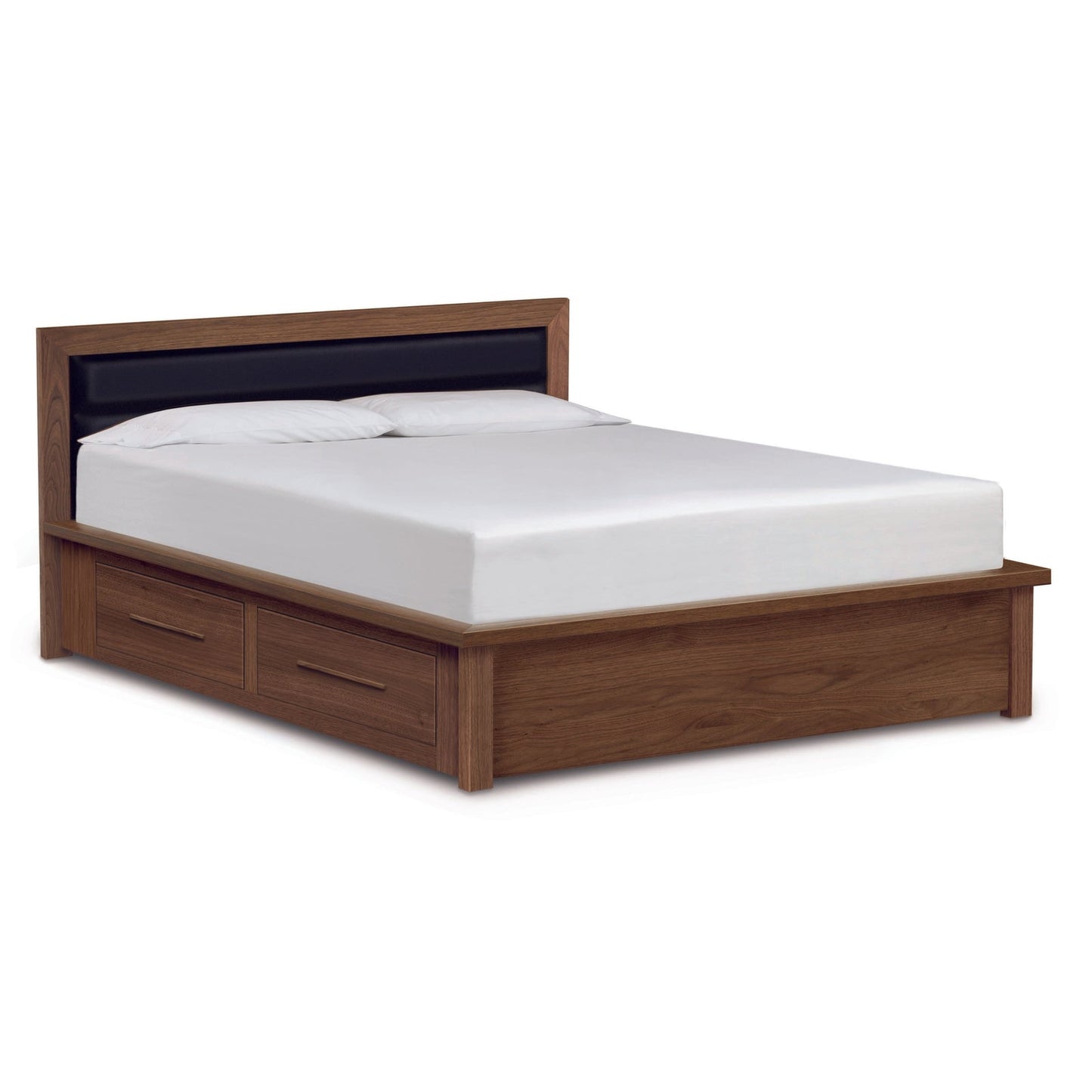 Copeland Moduluxe Storage Bed with Upholstery Headboard (Queen) - Sunbrella Upholstery