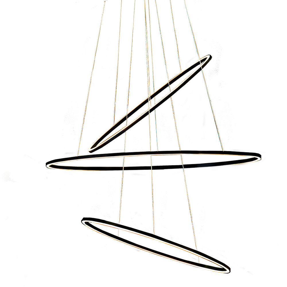 Ellisse LED Triple Pendant