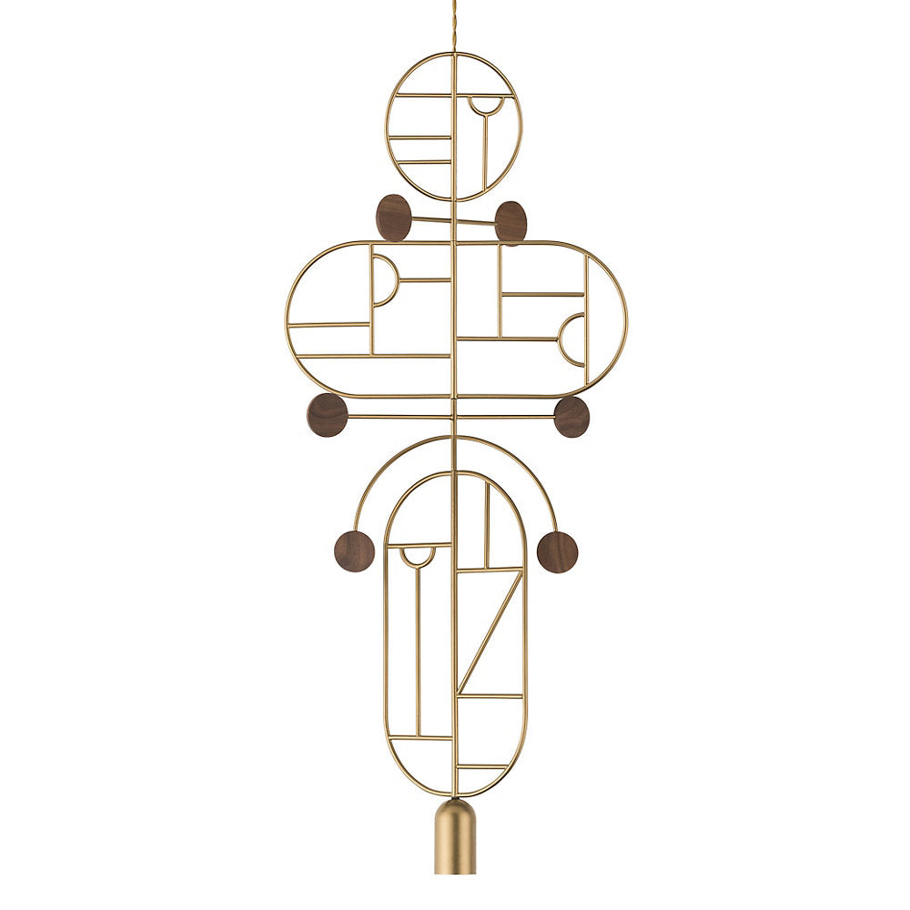 Wooden Dots S19 Pendant