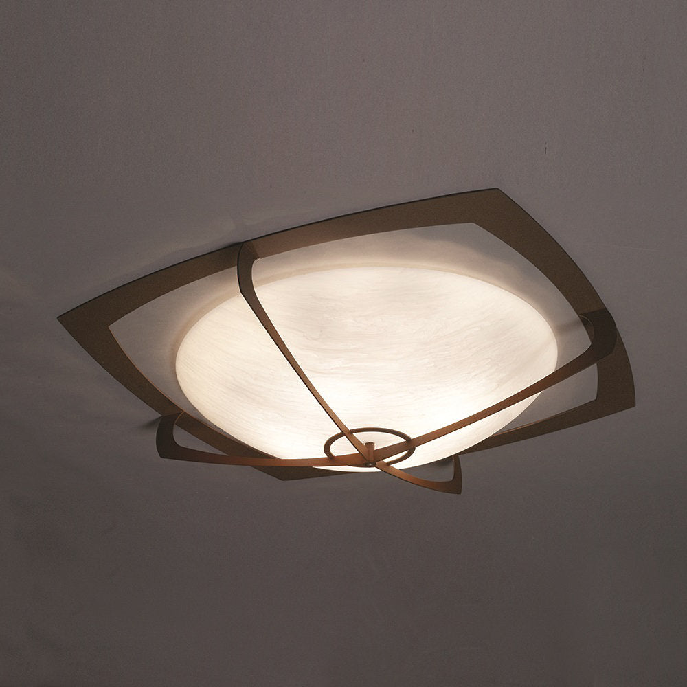 Synergy 0490 Ceiling Flushmount/Damp