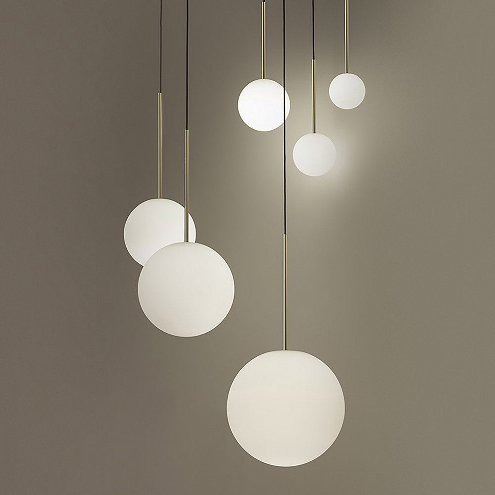 Bola Sphere LED Multi-Light Pendant with Large Canopy