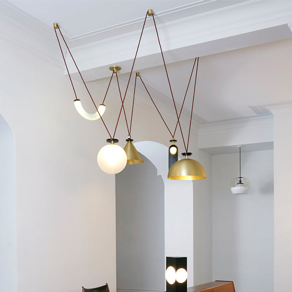 Shape Up 5-Piece Chandelier
