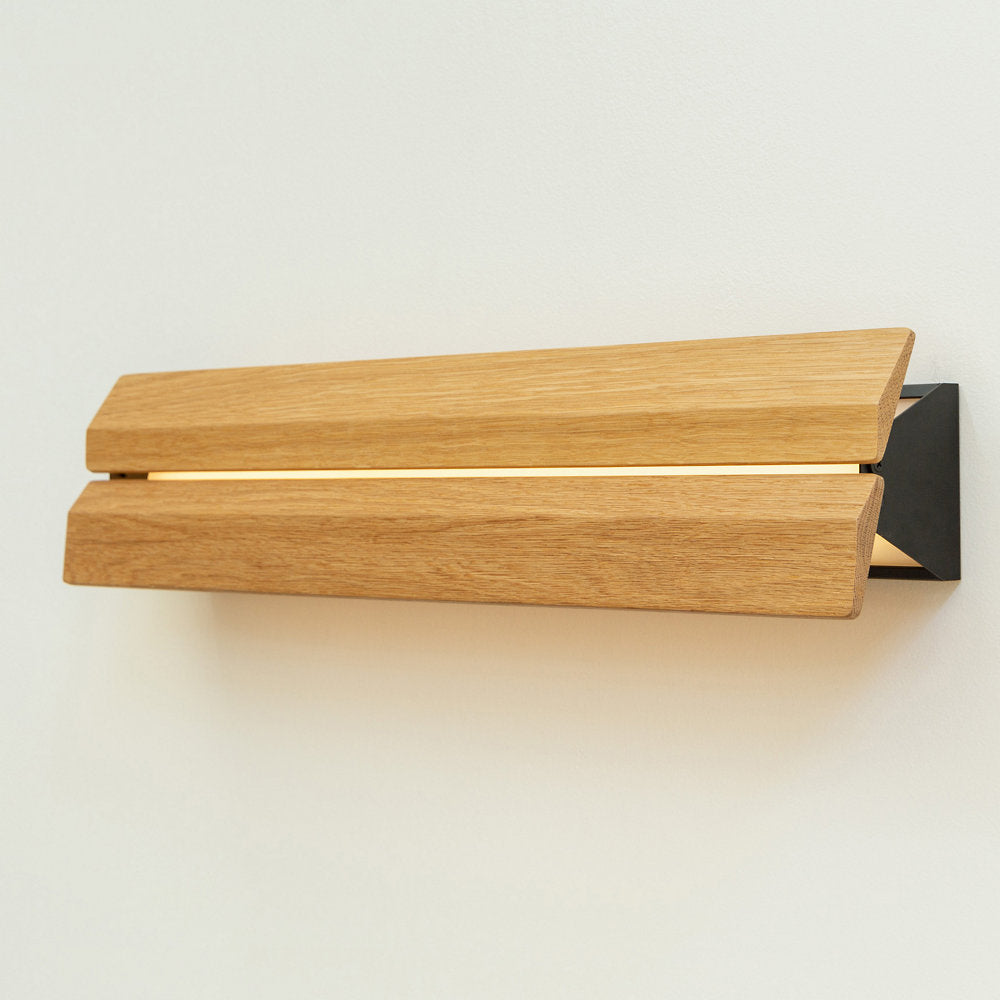 ADA Indoor/Outdoor Oak LED Wall Sconce