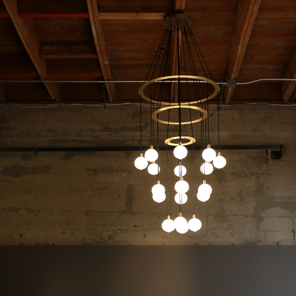 Drape Circle 18 Chandelier