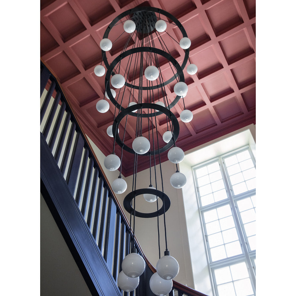 Drape Circle 28 Chandelier