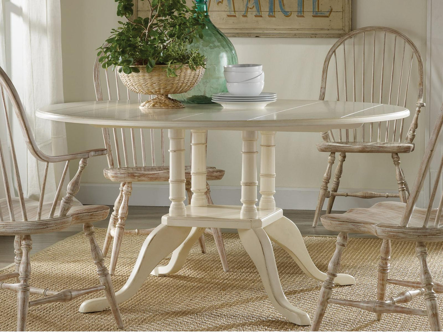 Siesta Key Round Wood Dining Table