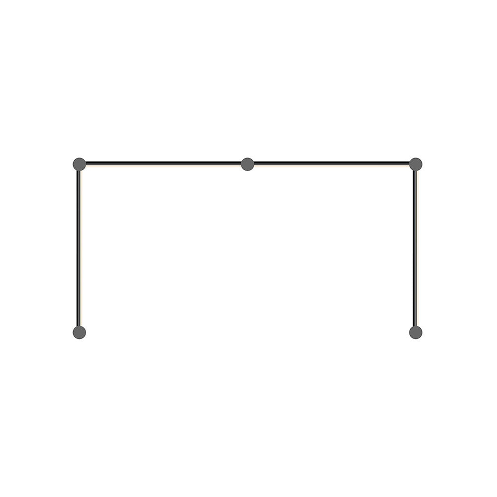 Purolinear 360 24" Double N LED Wall Sconce