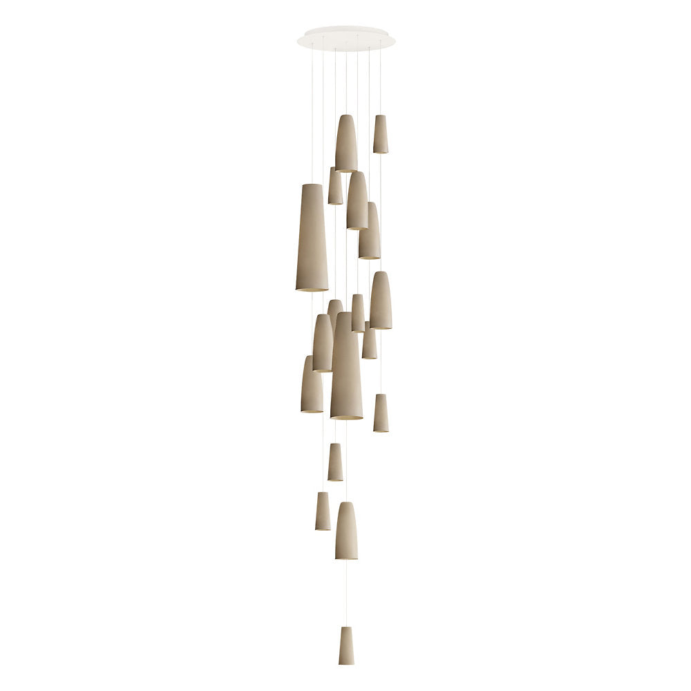 Stream LED Multi-Light Chain Pendant