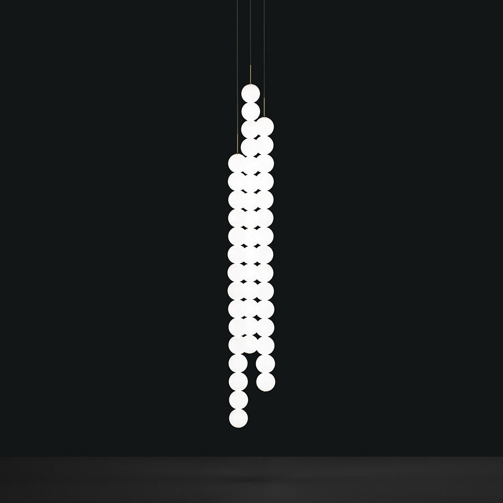 Abacus 15 Sphere 3 LED Chandelier