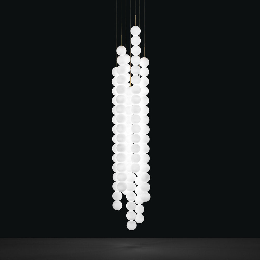 Abacus 15 Sphere 7 LED Chandelier