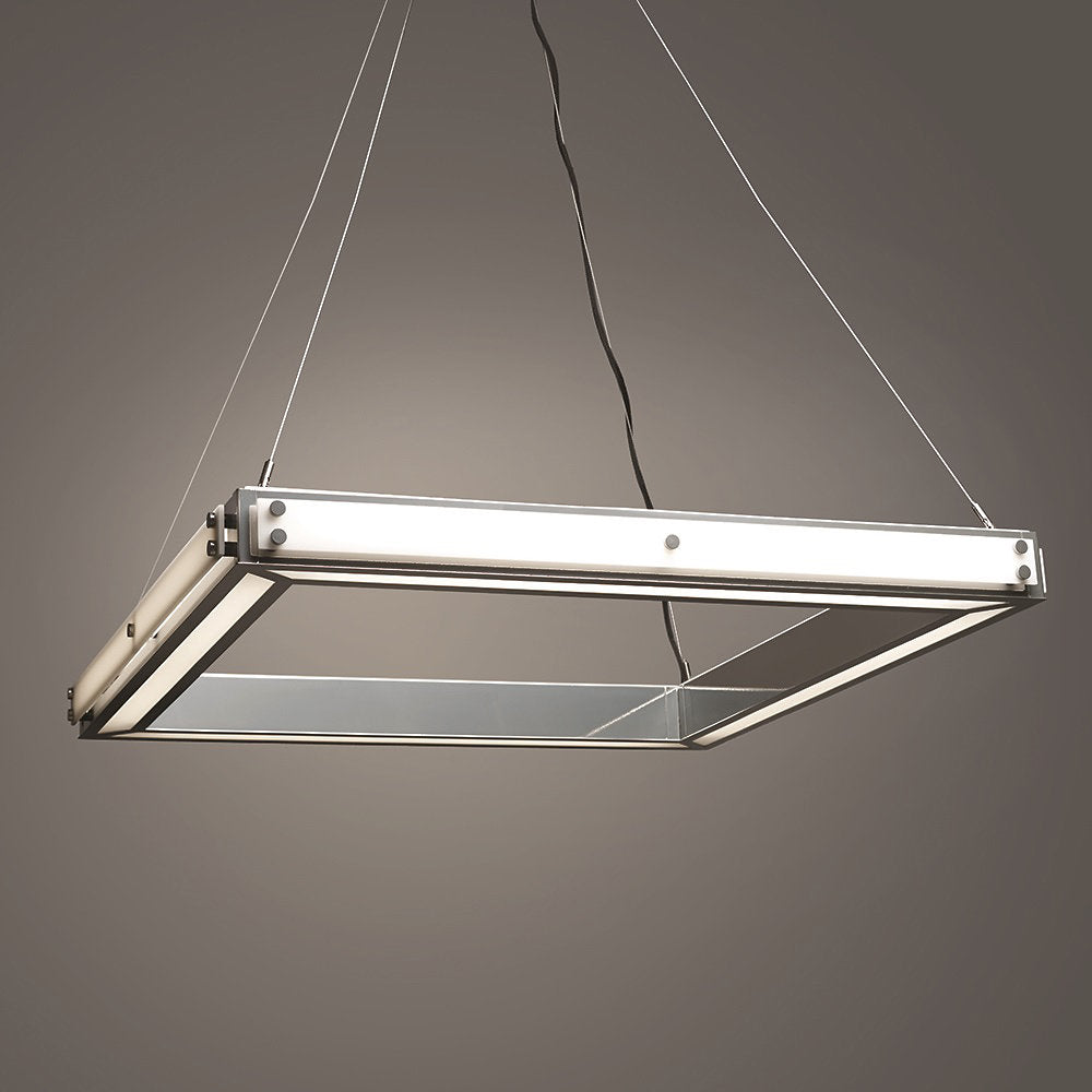 Strata LED Square Chandelier
