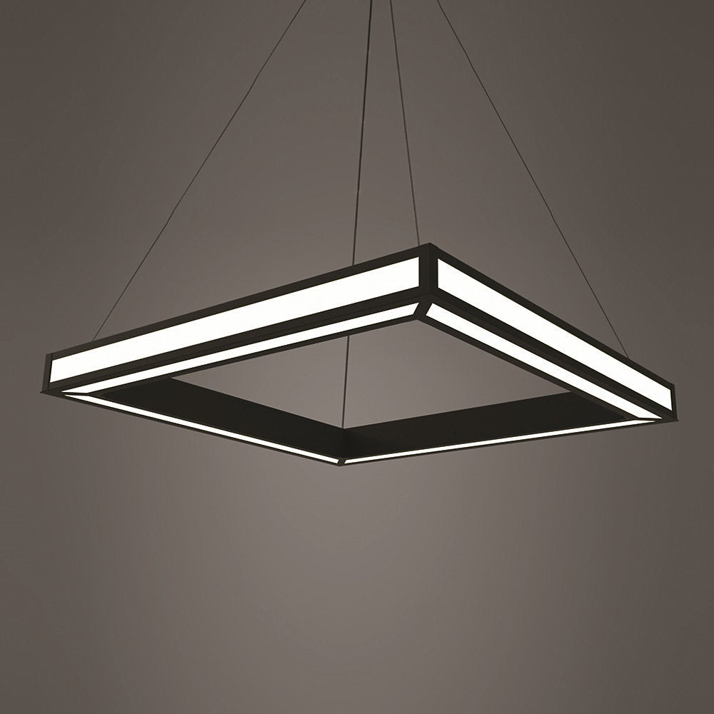Strata LED Square Chandelier