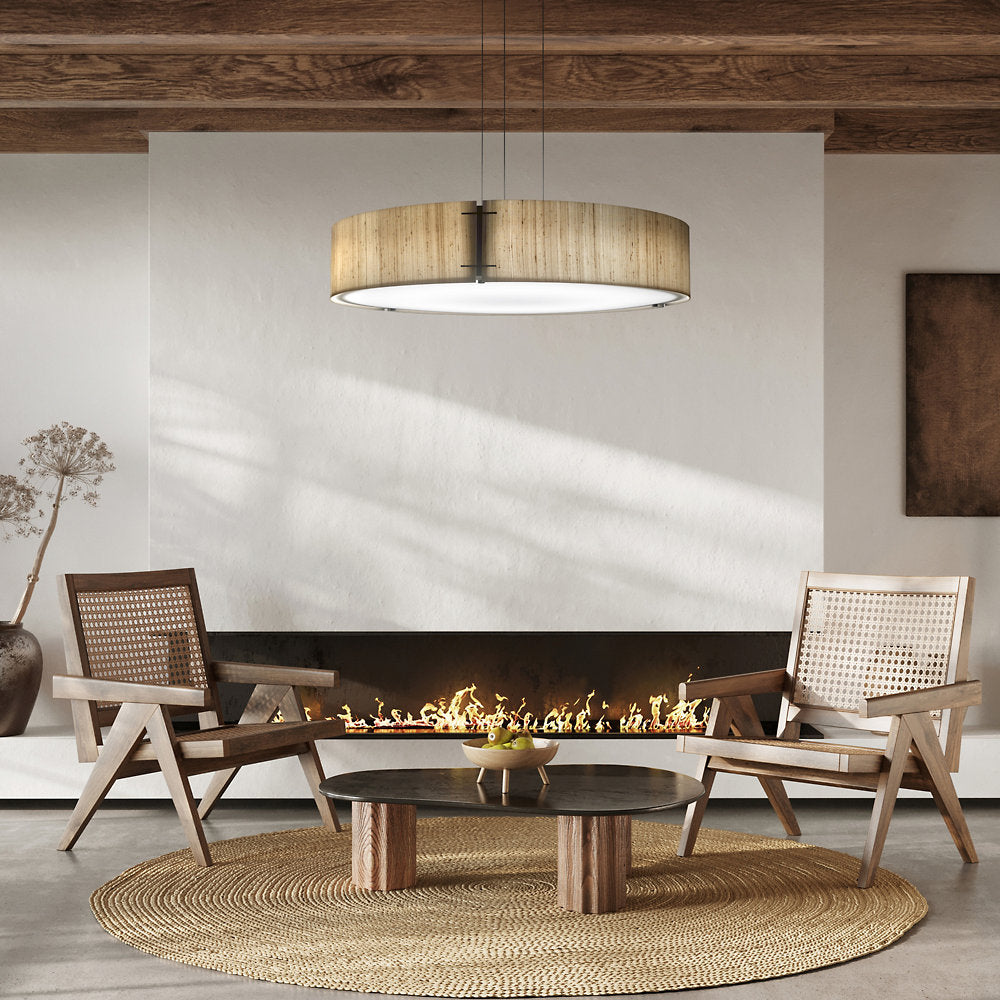 Loom LED Drum Pendant