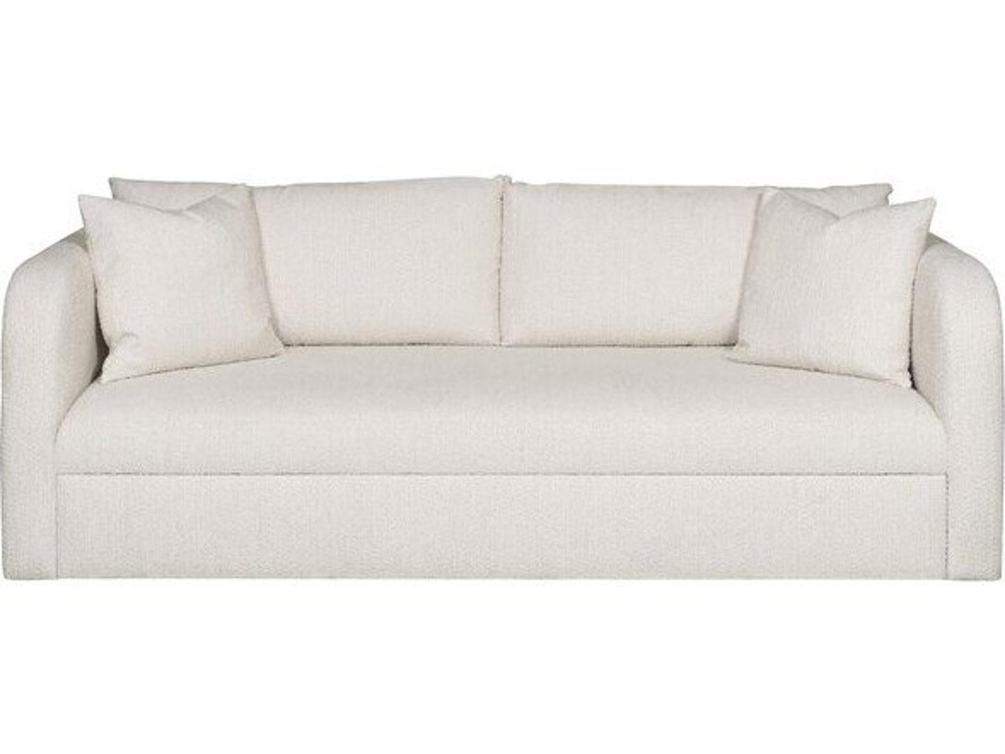 Adaline 3-Seat Pull Out Sleeper Sofa in Kibble Porcelain Fabric