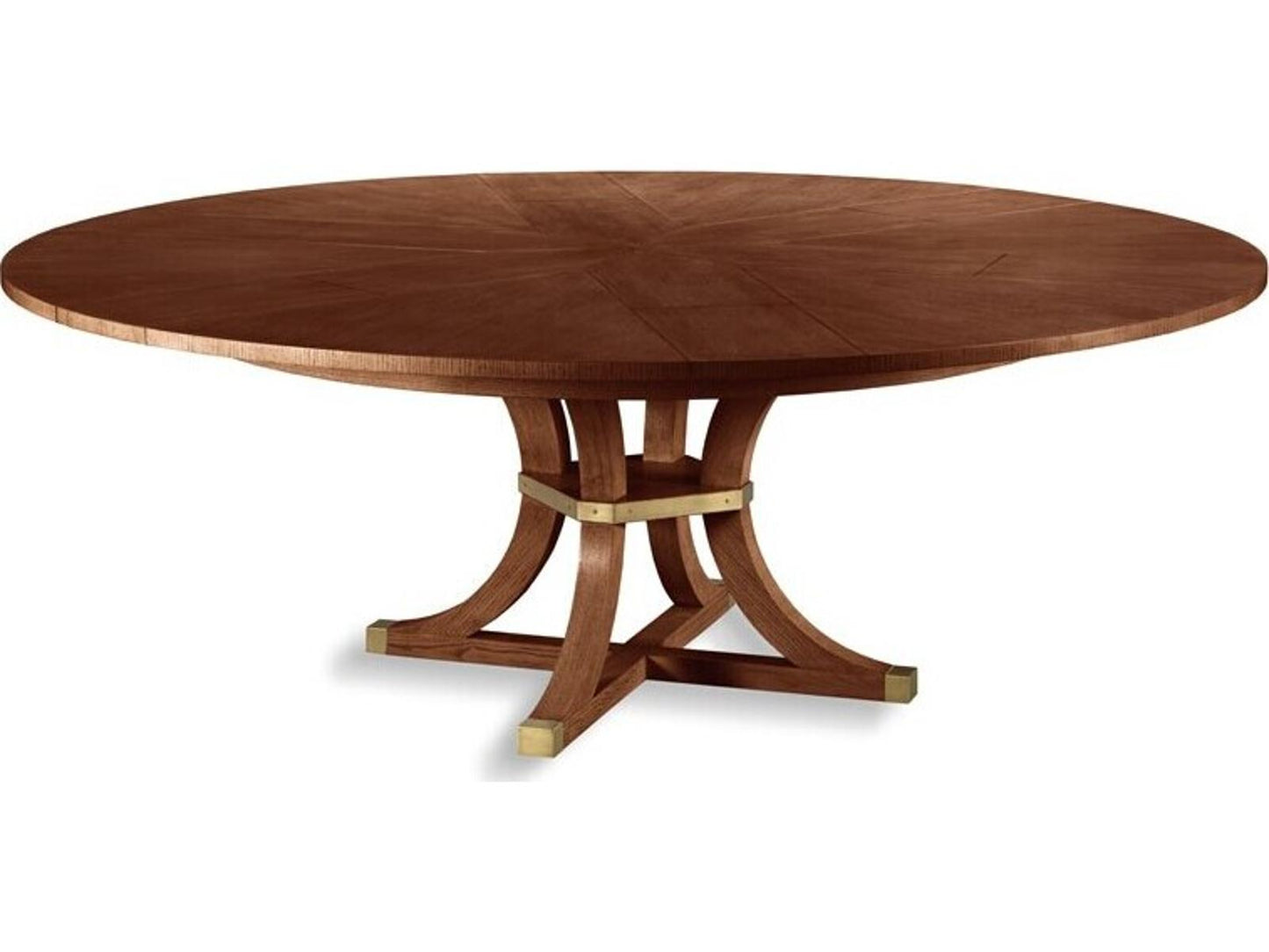 Apollo Jupe Round Dining Table in Bordeaux Finish