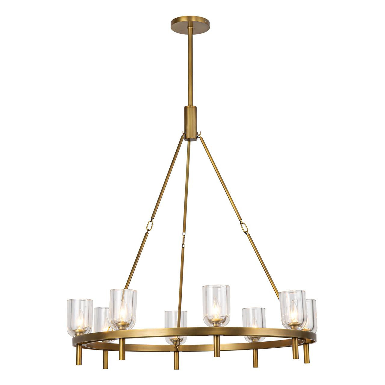 Lucian 8 Light Chandelier