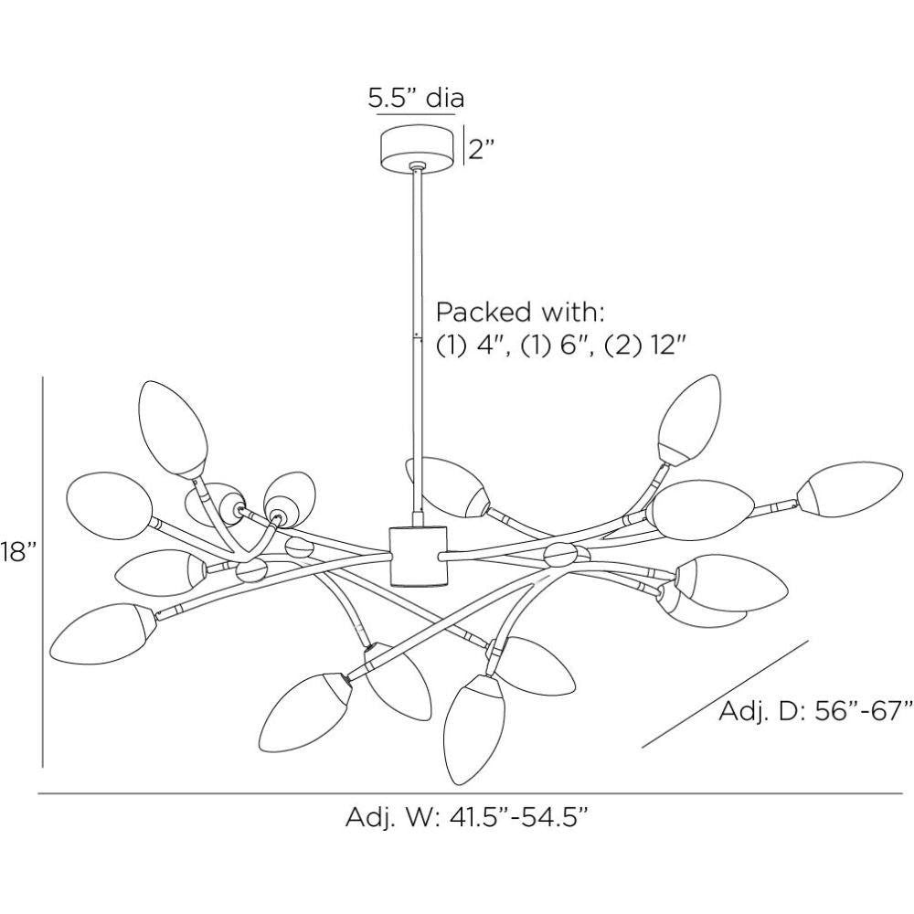 Ember Chandelier