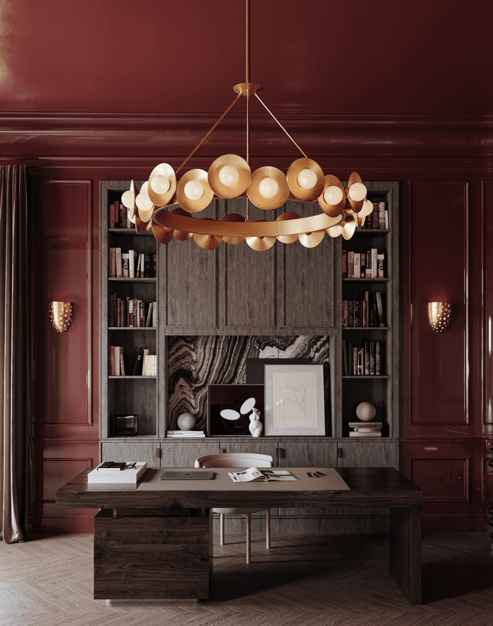 Emerald Chandelier