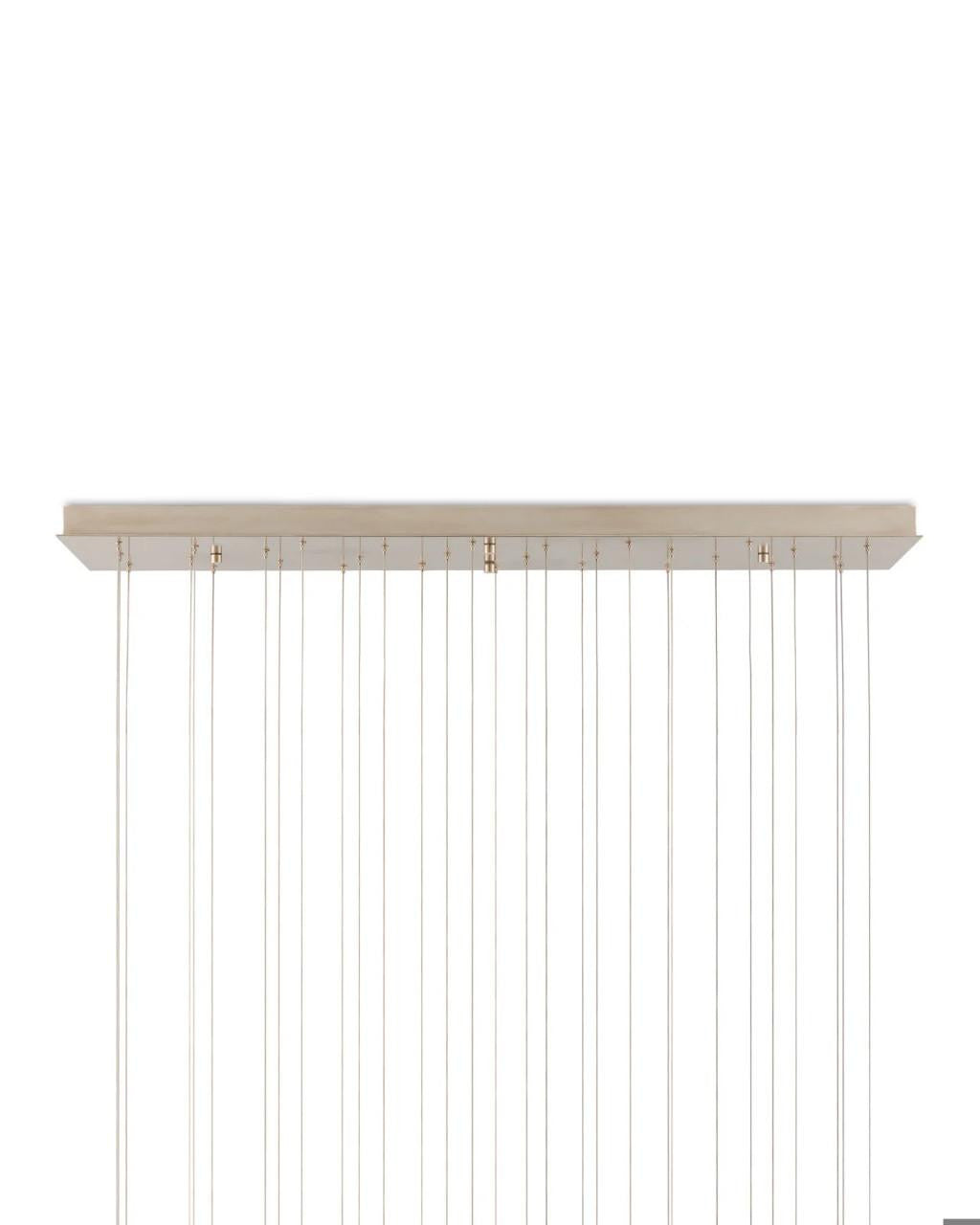 Medusa 30-Light Linear Multi-Drop Pendant