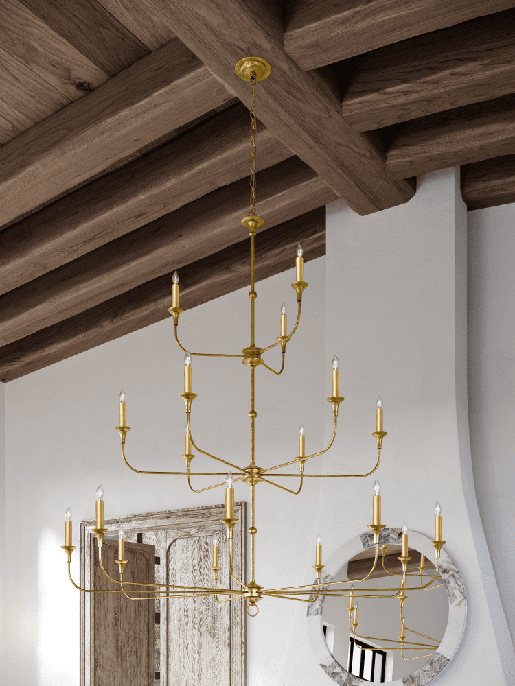 Nottaway Grande Bronze Chandelier