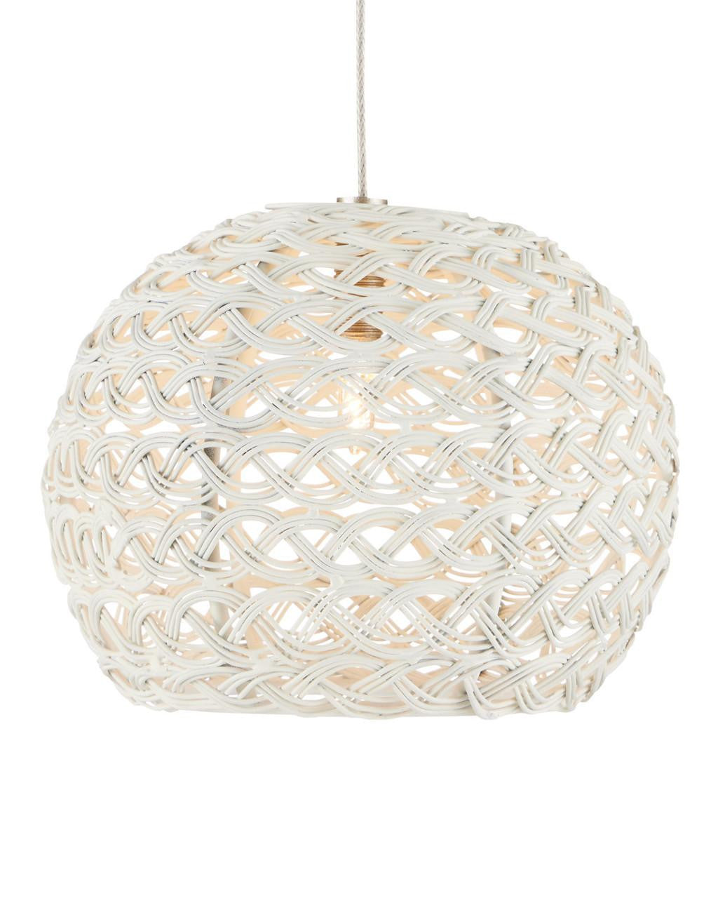Piero White 30-Light Linear Multi-Drop Pendant