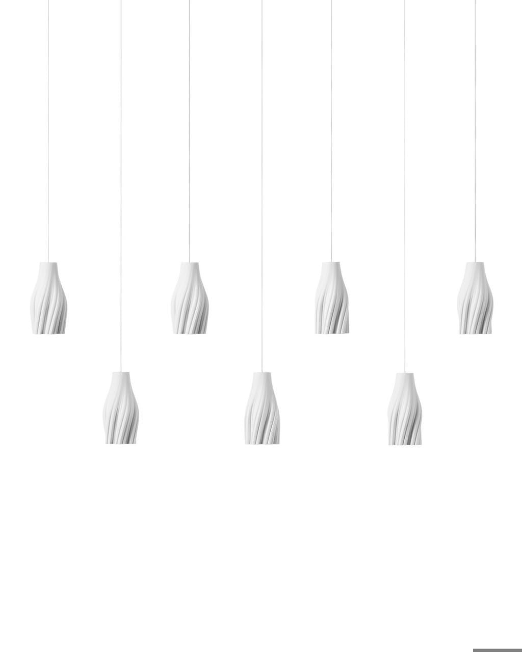 Posh 7-Light Linear Multi-Drop Pendant