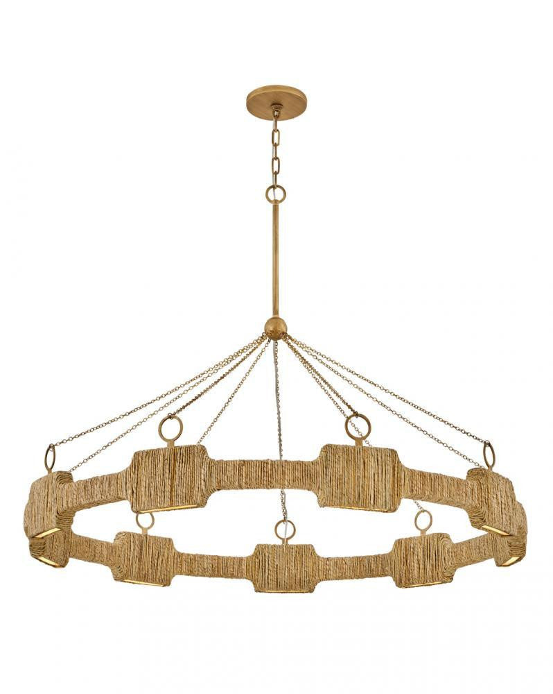 Raffi Large LED Single Tier Chandelier