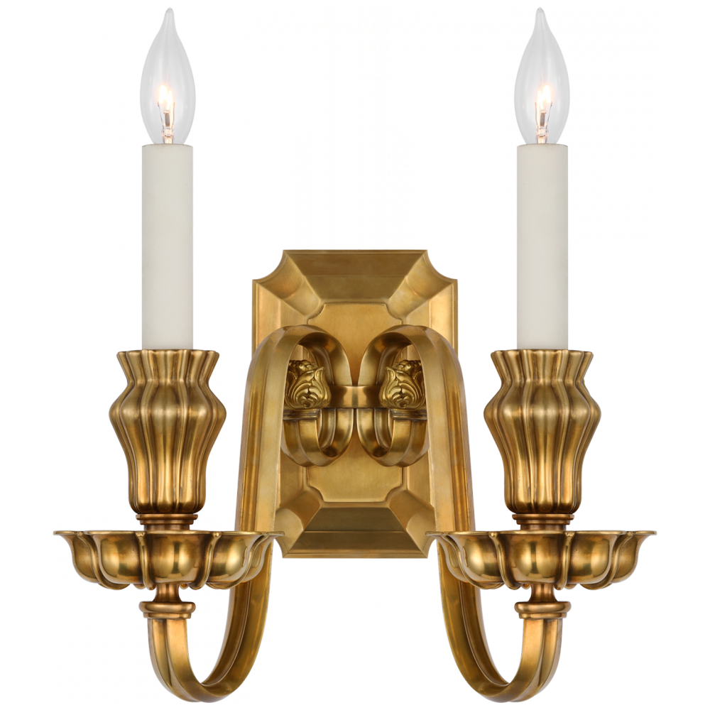 Falaise Double Sconce