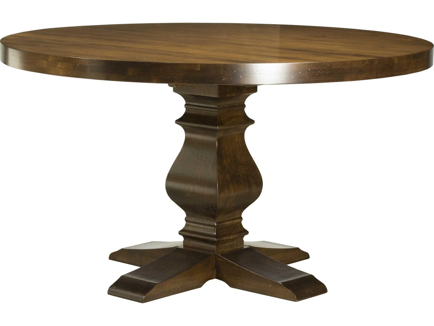Saloom Devon Round 60-Inch Solid Maple Dining Table